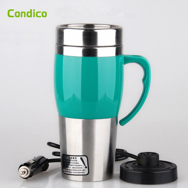 Condico MC-04 Car Electric Heating Cup - 12V/24V Smart Travel Mug